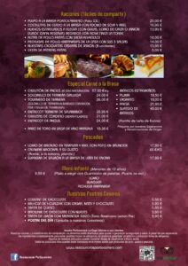 Carta Restaurante Portocarrero2